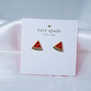 Kate Spade Picnic Perfect Watermelon Stud Earrings